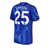 Chelsea Moises Caicedo #25 Fußballbekleidung Heimtrikot 2024-25 Kurzarm